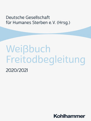 cover image of Weißbuch Freitodbegleitung